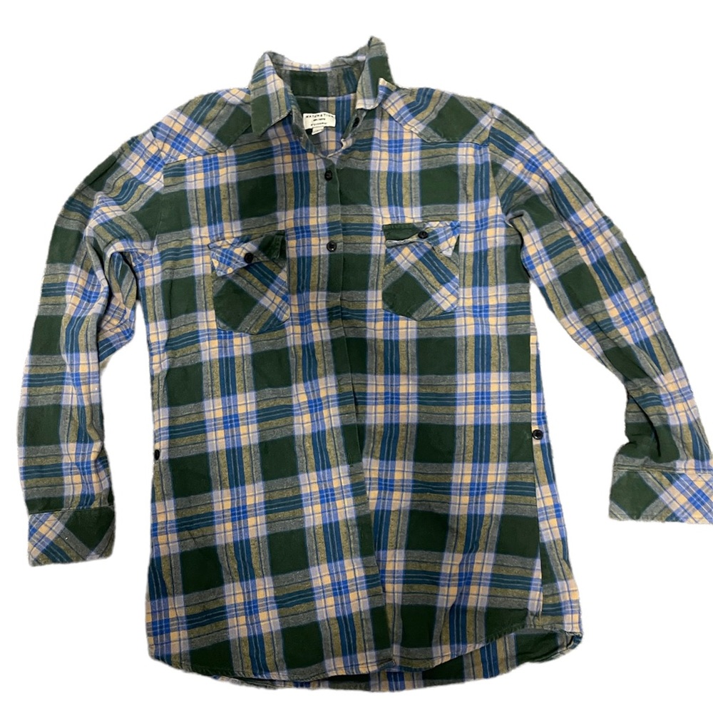 Matchstick Women’s Flannel Button Down Size Large